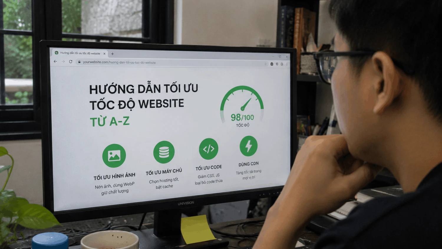 Hướng dẫn tối ưu tốc độ website từ A-Z: Kinh nghiệm thực chiến giúp website nhanh hơn và giữ chân khách hàng