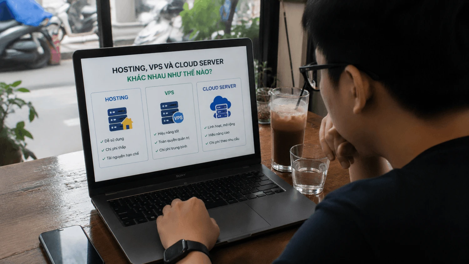 Hosting, VPS và Cloud Server khác nhau như thế nào? Kinh nghiệm chọn đúng ngay từ đầu để tránh tốn tiền oan